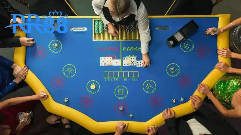 Baccarat RR88 trò chơi casino hot năm 2025